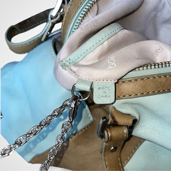 BOTKIER🪢 LEATHER HOBO BAG W/ XBODY STRAP, DUSTBAG AND COA - Picture 12 of 16